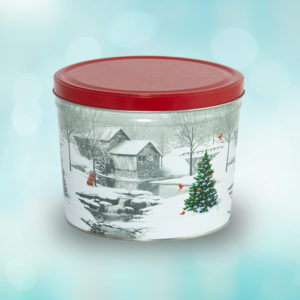 Snow Covered Mill Tin