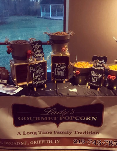 Event with Popcorn Serving Station