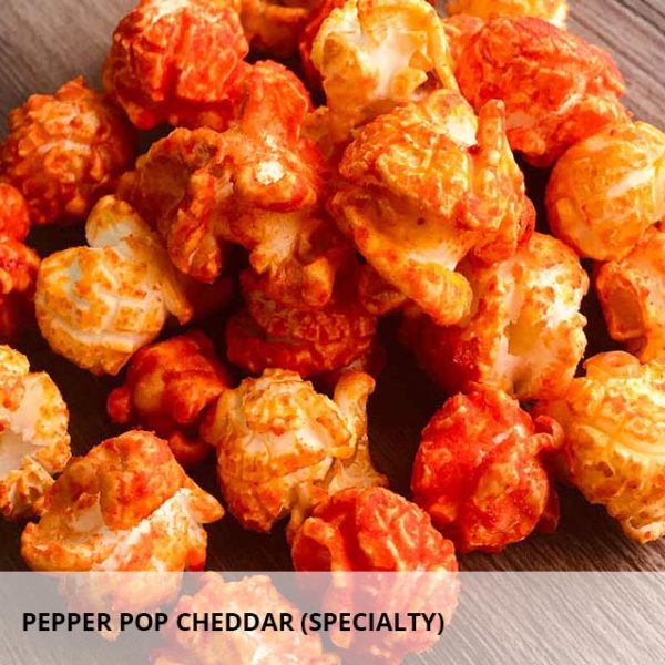 specialty cheddar flavor pepper pop