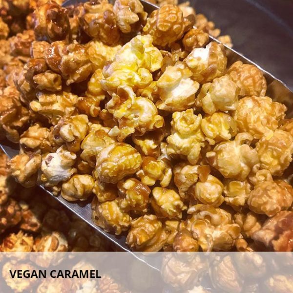 popcorn flavor vegan caramel